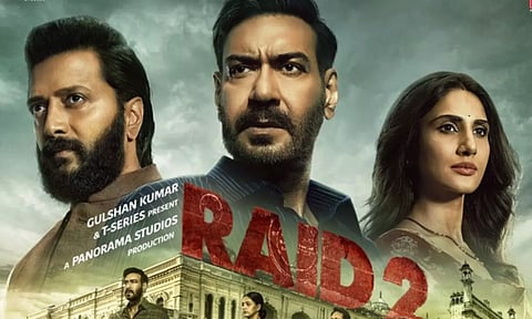 அஜய் தேவ்கன் நடித்த Raid 2 டீசர் ரிலீஸ்