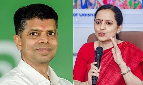விருப்ப ஓய்வுக்கு விண்ணப்பித்தார் வி.கே.பாண்டியன் மனைவி சுஜாதா ஐ.ஏ.எஸ்.. சர்ச்சைப் பின்னணி