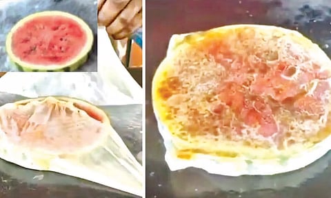 வெயிலுக்கு ஆனந்தமாய் சுவைத்திட தர்பூசணி பரோட்டா