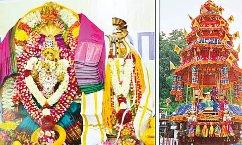 பிரம்மிக்க வைக்கும் உடுமலை மாரியம்மன் கோவில் தேரோட்டம்