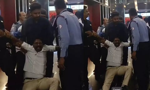 ஜாட் படம் வெளியிடுவதற்கு எதிர்ப்பு: தியேட்டருக்குள் புகுந்து நாம் தமிழர் கட்சியினர் போராட்டம்