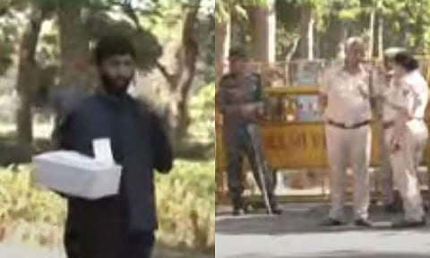 டெல்லி: பாகிஸ்தான் தூதரகத்தில் கொண்டாட்டத்துக்கு கொண்டு செல்லப்பட்ட 'கேக்'? - போலீஸ் பாதுகாப்பு வாபஸ்