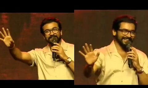 `தயவு செய்து வாழ்க்கையில் யாரும் சிகரெட் அடிக்காதீங்க' - சூர்யாவின் அன்பான வேண்டுக்கோள்