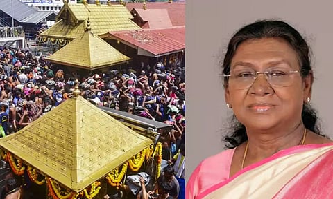 ஜனாதிபதி திரவுபதி முர்மு 18-ந்தேதி சபரிமலைக்கு வருகை: பக்தர்களுக்கான முன்பதிவு 2 நாட்கள் நிறுத்தம்