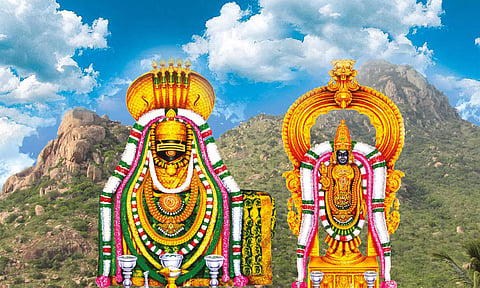 அண்ணாமலையாரை குளிர்ச்சிப்படுத்தும் தாரா அபிஷேகம்