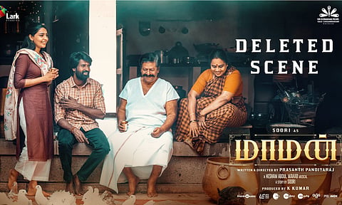 `அப்படி தம்பியா நீ என்ன பண்ணி கிழிச்ச?' - மாமன் படத்தின் நீக்கப்பட்ட காட்சி ரிலீஸ்