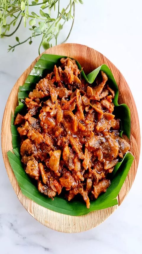 செட்டிநாடு ஸ்டைல் காளான் தொக்கு!