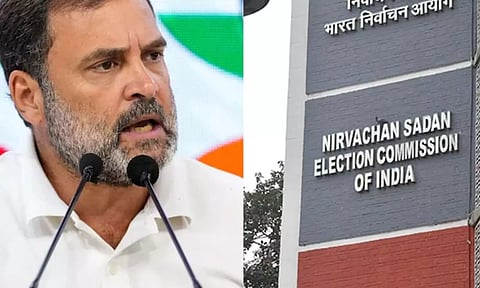 'எனது கேள்விகளுக்கு மழுப்பாமல் பதில் சொல்லுங்கள்'- தேர்தல் ஆணையத்துக்கு ராகுல் காந்தி நிபந்தனை