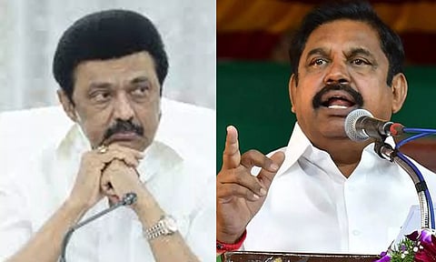 அப்பாவி தமிழக மக்களின் காதுகளில் காகிதப் பூ சுற்றி வேடிக்கை காட்டுகிறார் முதல்வர்- எடப்பாடி பழனிசாமி