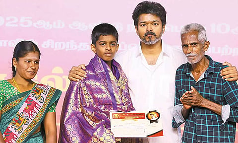 நாளை த.வெ.க. சார்பில் 4-ம் கட்ட கல்வி விருது வழங்கும் விழா