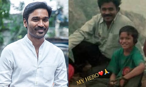 My Appa My Hero..! தனுஷின் தந்தையர் தின நெகிழ்ச்சி பதிவு