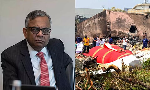 அகமதாபாத் ஏர் இந்தியா விமான விபத்து: டாடா குழுமத் தலைவர் மன்னிப்பு கோரினார்
