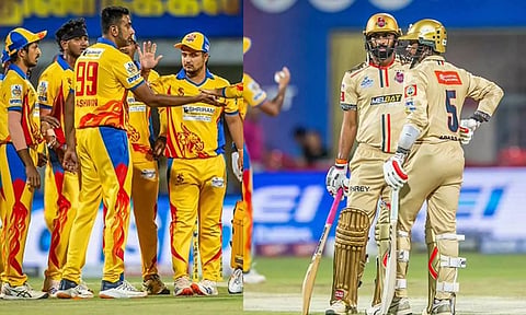 TNPL 2025: ஜெகதீசன், அபராஜித் அதிரடி அரைசதம்: திண்டுக்கலுக்கு 179 ரன்கள் இலக்கு நிர்ணயித்த சேப்பாக்