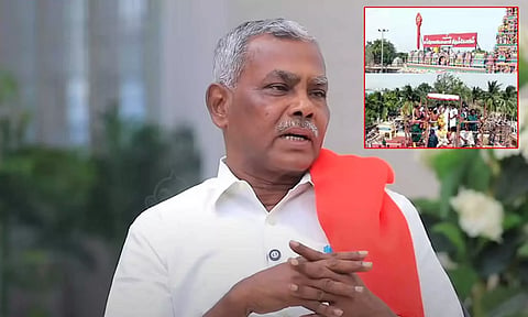 குடமுழுக்கு விழாவில் பாகுபாடு: இந்து சமய அறநிலையத்துறை அதிகாரிகள் மீது நடவடிக்கை எடுக்க சிபிஎம் வலியுறுத்தல்