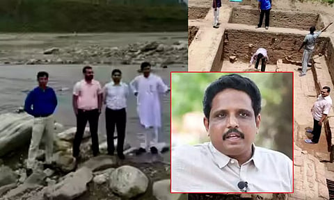 ஒரு கார்பன் மாதிரி கூட கண்டறியாமல் சரஸ்வதி நதியையே கண்டறிந்து உலகையே... சு. வெங்கடேசன் எம்.பி. பதிவு