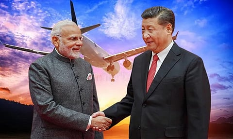மீண்டும் நேரடி விமான சேவைகளை தொடங்கும் இந்தியா- சீனா..