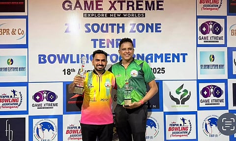 தென்மண்டல டென்பின் பவுலிங் போட்டியில் தமிழக வீரர் அசத்தல்