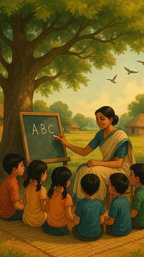 சிறந்த கல்வியாளராகவும், நண்பராகவும் இருந்ததற்கு நன்றி ஆசிரியர்களே!