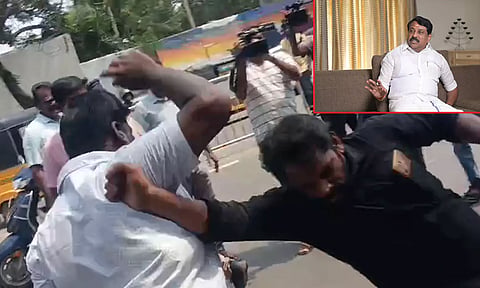 டி.ஜி.பி. அலுவலக வாசலில் ஏர்போர்ட் மூர்த்தி தாக்குதல்- நயினார் நாகேந்திரன் கண்டனம்