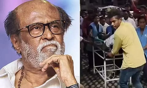 கரூரில் அப்பாவி மக்களின் உயிரிழப்புச் செய்தி நெஞ்சை உலுக்கியது: ரஜினிகாந்த் வேதனை