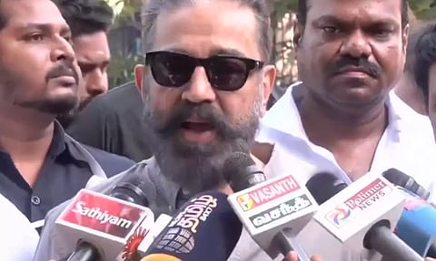 மருத்துவமனையில் ராமதாசை சந்தித்து நலம் விசாரித்த கமல்ஹாசன்
