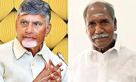 சிறை பிடிக்கப்பட்டுள்ள 4 படகுகளை விடுவிக்க கோரி ஆந்திர முதல்வருக்கு புதுச்சேரி முதலமைச்சர் கடிதம்