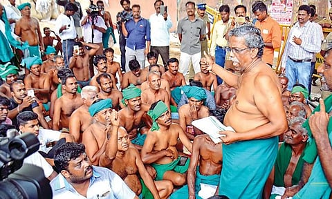 டெல்லியில் 5 நாட்கள் விவசாயிகள் தொடர் போராட்டம்- பி.ஆர். பாண்டியன், அய்யாக்கண்ணு கூட்டாக அறிவிப்பு