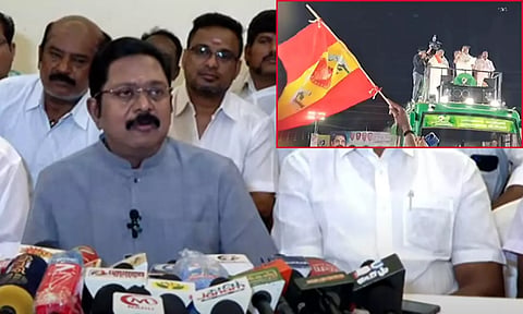 விஜயின் தலைமையை ஏற்க எடப்பாடி பழனிசாமி தயாராகி விட்டார் - டி.டி.வி. தினகரன் விமர்சனம்