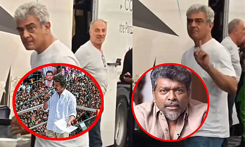 அஜித் தனது ரசிகர்களின் பாதுகாப்பு மீது அக்கறை கொண்டவர் - விஜயை சீண்டிய பார்த்திபன்