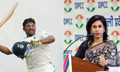 முஸ்லிம் என்பதால் சர்பராஸ் கானுக்கு இடமில்லை: காங்கிரஸ் பெண் தலைவர் குற்றச்சாட்டு