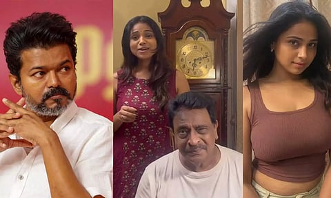 கரூர் நெரிசலில் நீங்க சாகலையா? - மோசமாக கமெண்ட் செய்த விஜய் ரசிகருக்கு லிவிங்ஸ்டன் மகள் பதிலடி