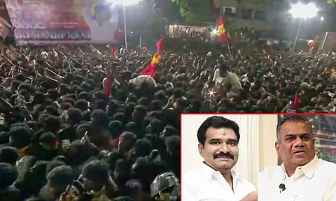 கரூர் சம்பவத்தில் முதல் தகவல் அறிக்கை தாக்கல்: புஸ்சி ஆனந்த் உள்பட 3 பேர் மீது சி.பி.ஐ. வழக்குப்பதிவு