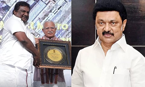 சென்னை மாநகரப் போக்குவரத்துக்கழகத்திற்கு தேசிய விருது- முதலமைச்சர் பாராட்டு