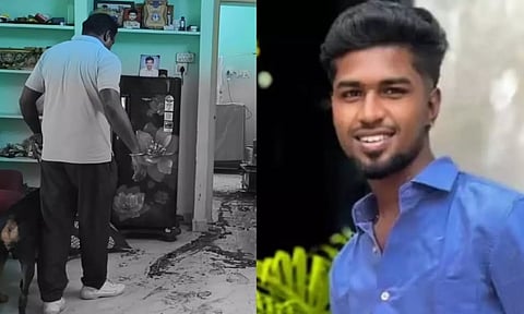 திருச்சி காவலர் குடியிருப்பில் பட்டப்பகலில் இளைஞர் ஓட ஓட வெட்டிக்கொலை