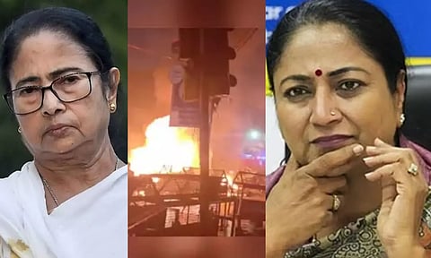 டெல்லி கார் வெடிப்பு உயிரிழப்புகள்: முதல்வர் ரேகா குப்தா, மம்தா பானர்ஜி இரங்கல்