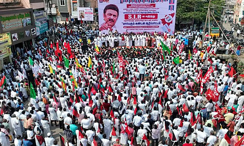 நம் மக்களின் வாக்குரிமையைப் பாதுகாப்போம்! - முதலமைச்சர் மு.க.ஸ்டாலின் பதிவு