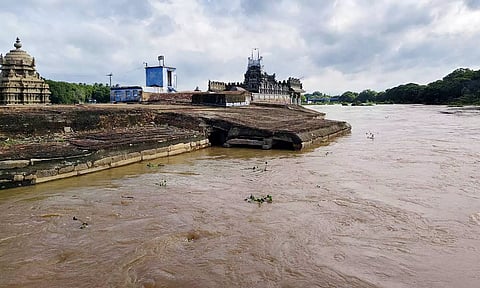 தாமிரபரணி ஆற்றில் நீர்வரத்து அதிகரிப்பு: கரையோர மக்களுக்கு எச்சரிக்கை