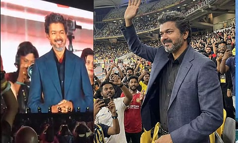VIDEO: மலேசியாவில் ஒலித்த TVK... சிரித்தப்படி விஜய் செய்த செயல் வைரல்