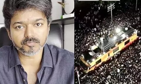 சி.பி.ஐ. அலுவலகத்தில் விஜய்... அடுக்கடுக்கான கேள்விகளை கேட்கும் அதிகாரிகள்...