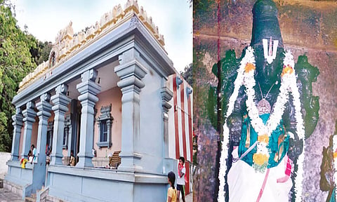 கோவில் தோற்றம் - திருமலைநம்பி
