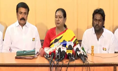 யாருடன் கூட்டணி? மீண்டும் தெளிவாக கூறிய பிரேமலதா விஜயகாந்த்!