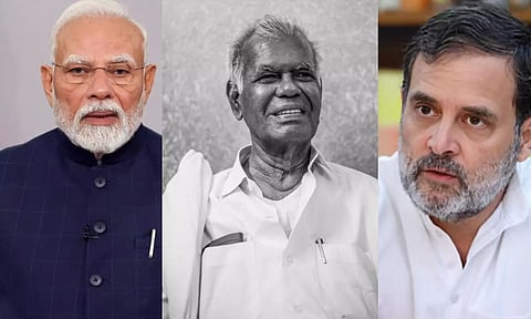 நல்லகண்ணு மறைவு: பிரதமர் மோடி, ராகுல் காந்தி இரங்கல்!