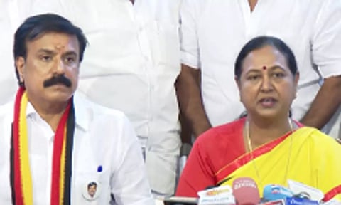 வாரிசு அரசியல்: சுதீசுக்கு மாநிலங்களவை எம்.பி.யாக தகுதி இல்லையா? - #Premalatha ஆவேசம்