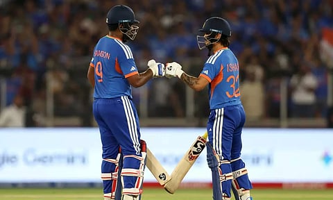 T20 World Cup Final | சஞ்சு சாம்சன், இஷான் கிஷன் அரைசதம்: இந்தியா ரன் மழை..!