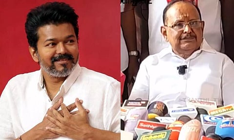 TVKvsDMK விஜய் பா.ஜ.க.-வின் "சி" டீம்: அமித் ஷாவின் ஸ்லீப்பர் செல்- அமைச்சர் ரகுபதி