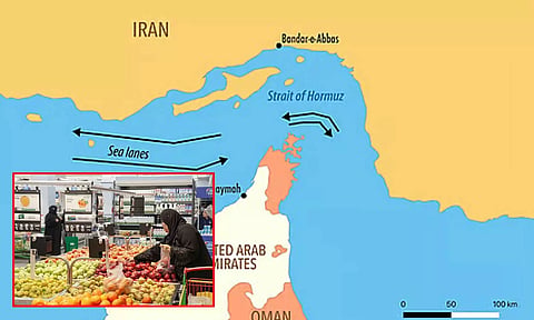 Strait of Hormuz | ஹார்முஸ் ஜலசந்தி மூடப்பட்டதால் உணவு பொருட்களின் விலை உயரும் அபாயம்