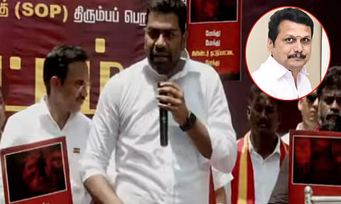 Karur Stampede | கரூர் விவகாரத்தில் செந்தில் பாலாஜி தான் முதல் குற்றவாளி - ஆதவ் அர்ஜுனா