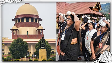 ശബരിമല യുവതീപ്രവേശനം: ഹർജികൾ പുതിയ ഭരണഘടനാ ബെഞ്ചിന് പരിഗണിക്കാമെന്ന് സുപ്രീം കോടതി