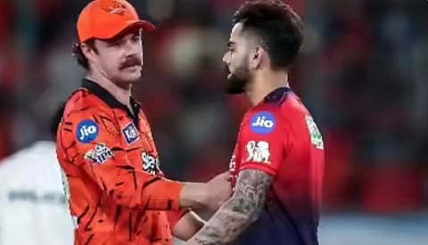 വിരാട് കോഹ്ലി - ട്രാവിസ് ഹെഡ് തർക്കം; ഐപിഎല്ലിൽ ഷെയ്ക്ക് ഹാന്ഡ് വിവാദം പുകയുന്നു
