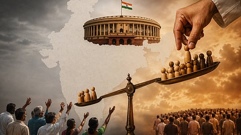 ദക്ഷിണേന്ത്യയെ സമ്മർദ്ദത്തിലാക്കുന്ന കേന്ദ്ര തന്ത്രം; ലോക്സഭാ വികസനത്തിലെ രാഷ്ട്രീയ അജണ്ടകൾ
